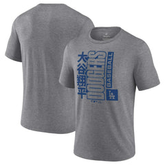 Shohei Ohtani Los Angeles Dodgers Tri-Blend T-Shirt for sale