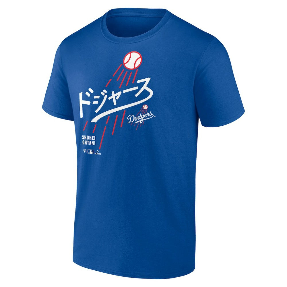 Shohei Ohtani Los Angeles Dodgers Japanese Letters T-Shirt Outlet