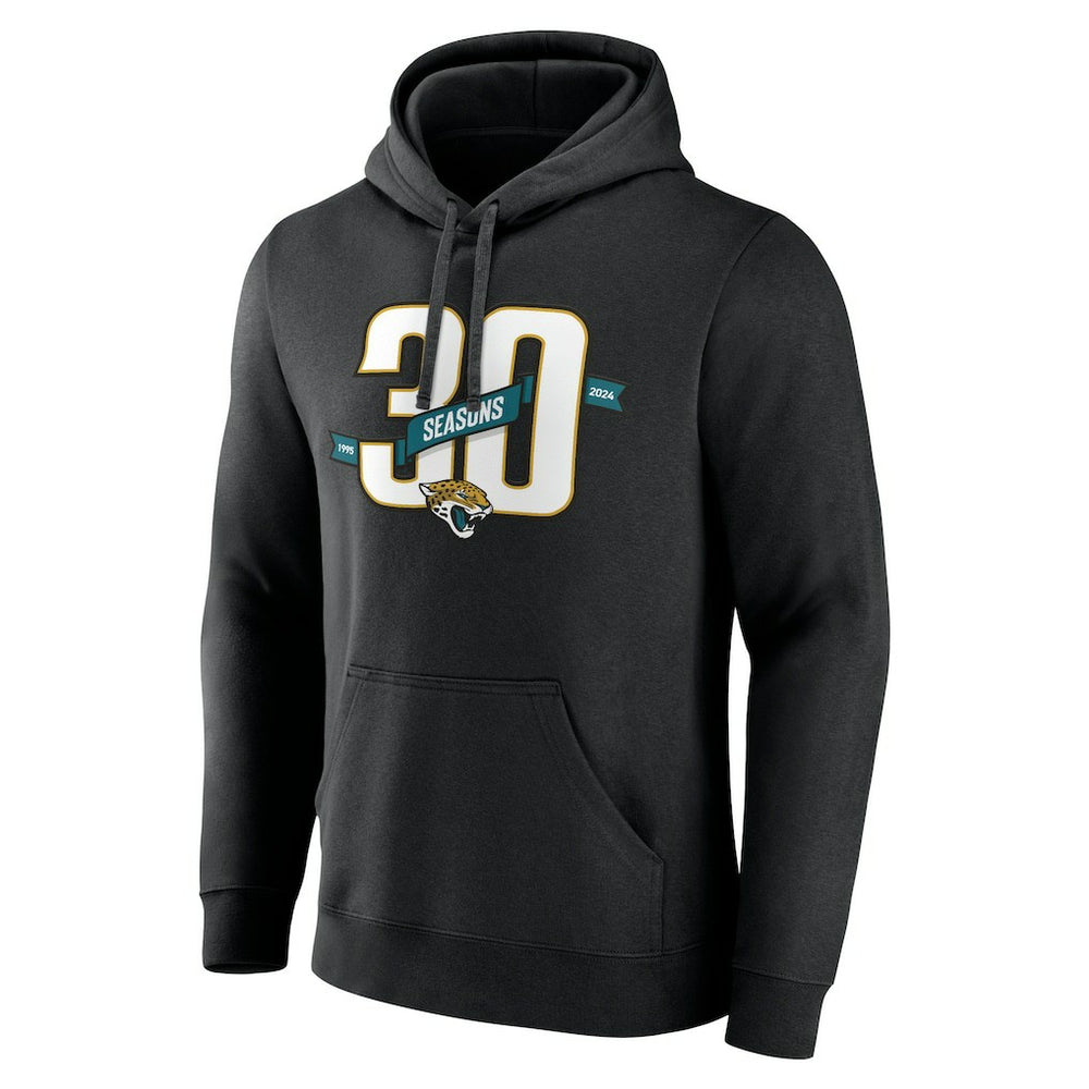Jacksonville Jaguars 30th Anniversary Pullover Hoodie - Black - NFL