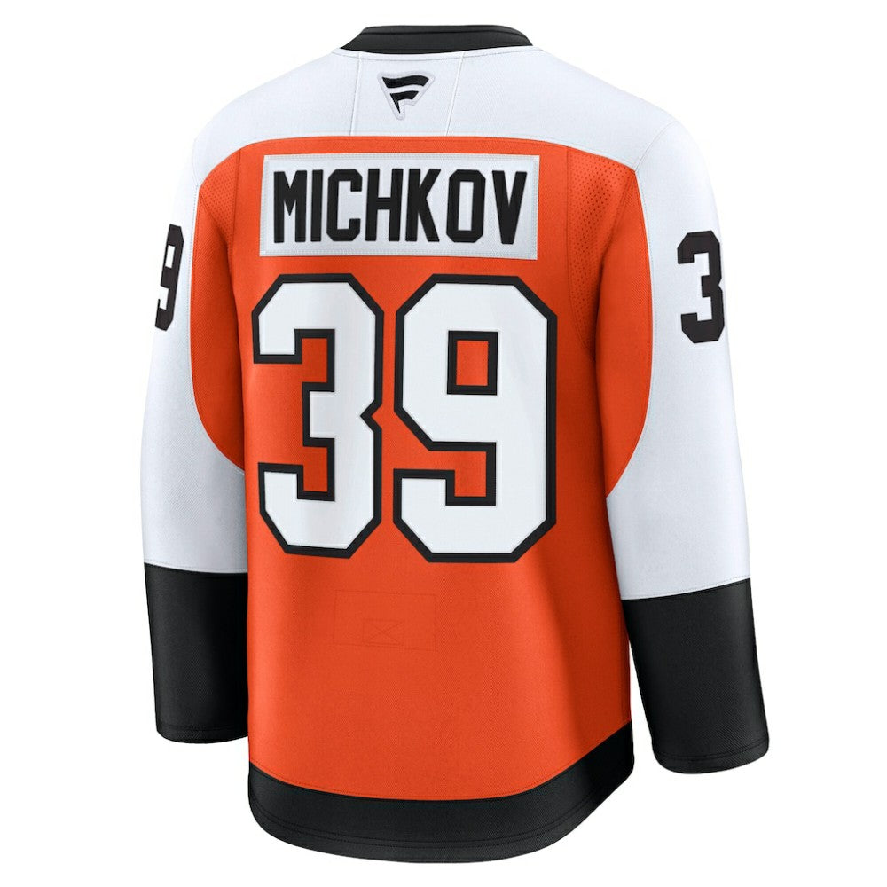 Matvei Michkov Philadelphia Flyers Fanatics Home Premium Jersey - Orange | Fanatics Lifestyle