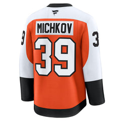 Matvei Michkov Philadelphia Flyers Fanatics Home Premium Jersey - Orange | Fanatics Lifestyle