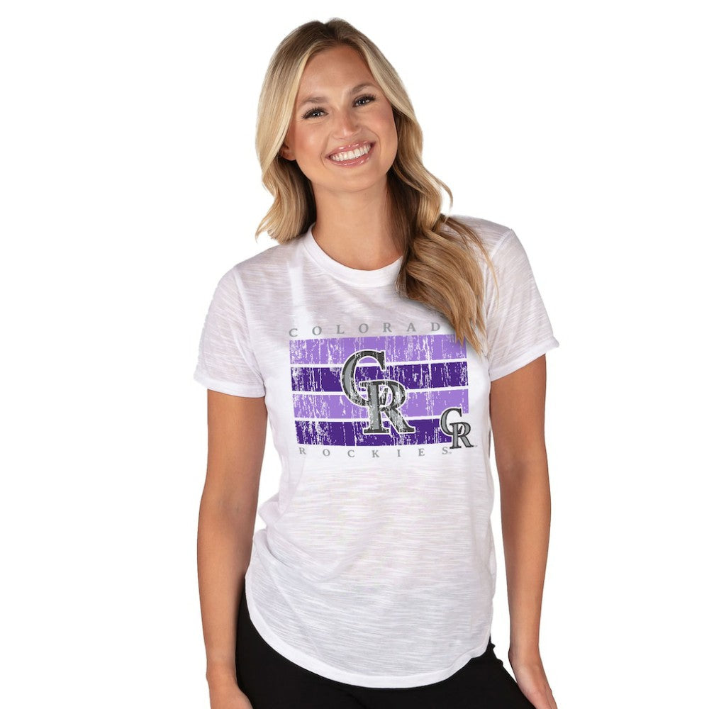 Colorado Rockies Concepts Sport Women's Infuse Knit Top Sale