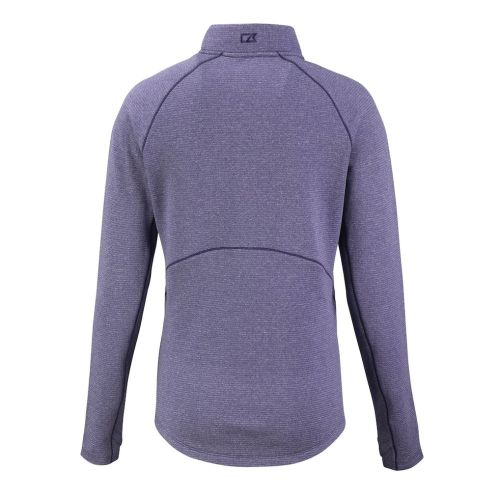 Colorado Rockies Cutter & Buck Women's Peshastin Eco Fleece Recycled Raglan Half-Zip Top Discount