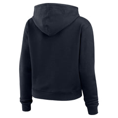 Houston Texans WEAR by Erin Andrews Women's Plus Size Waffle Hoodie Pullover Top - Navy - NFL