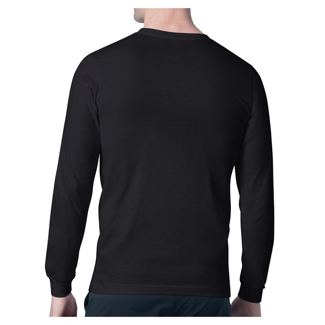 Detroit Lions Starter Player Grid Graphic Long Sleeve T-Shirt - Black - NFL