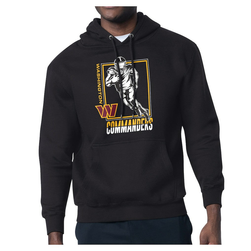 Washington Commanders Starter Player Grid Pullover Hoodie - Black - NFL
