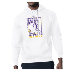 Minnesota Vikings Starter Player Grid Pullover Hoodie - White - NFL