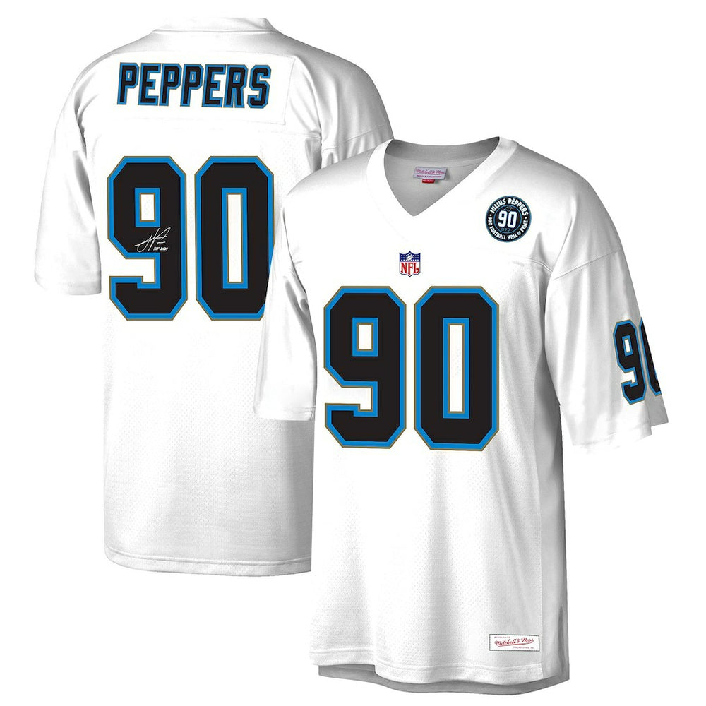Julius Peppers Carolina Panthers 2024 Hall of Fame Fashion Jersey – White - Mitchell & Ness