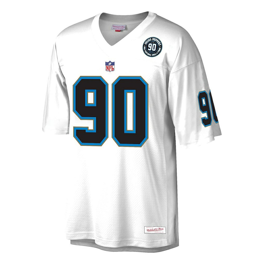 Julius Peppers Carolina Panthers 2024 Hall of Fame Fashion Jersey – White - Mitchell & Ness