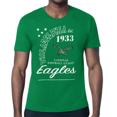 Philadelphia Eagles Starter Arch City Retro Logo T-Shirt - Kelly Green - NFL