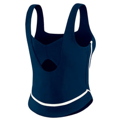 Dallas Cowboys WEAR by Erin Andrews Women's Square Neck Tank Top - Navy - NFL