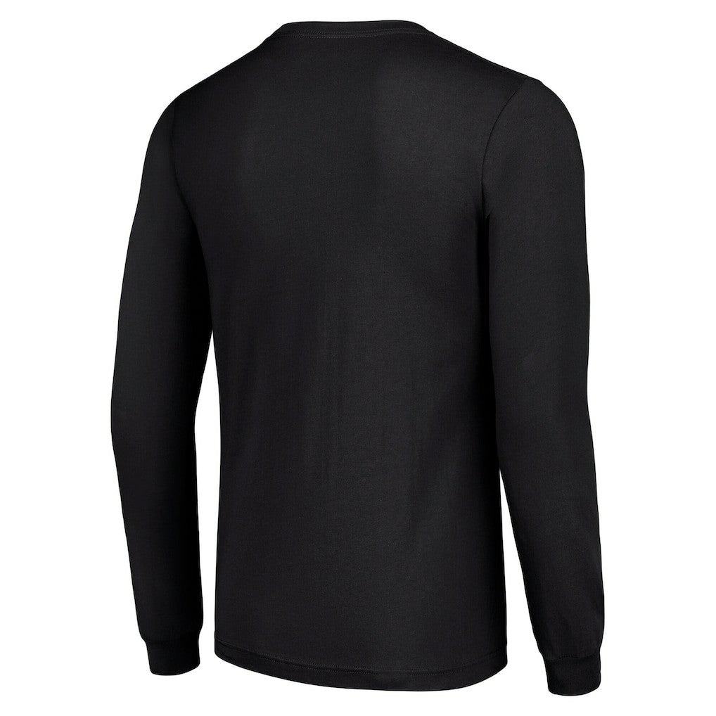 Minnesota Vikings Starter Team Name Graphic Long Sleeve T-Shirt - Black - NFL