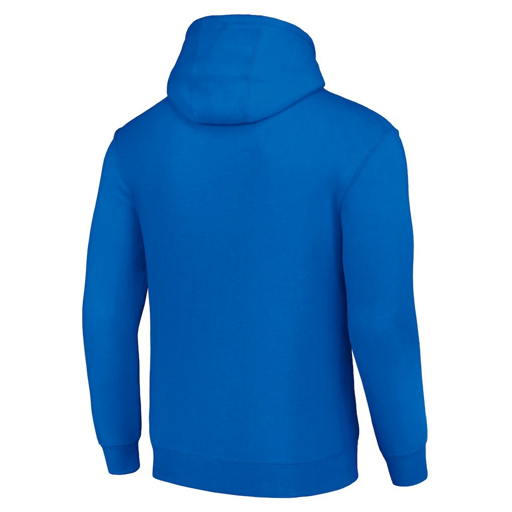Buffalo Bills Starter Four Team Name Logo Fleece Pullover Hoodie - Royal - NFL