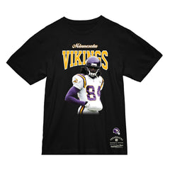 Randy Moss Minnesota Vikings Sideline Retired Player T-Shirt - Black - Mitchell & Ness