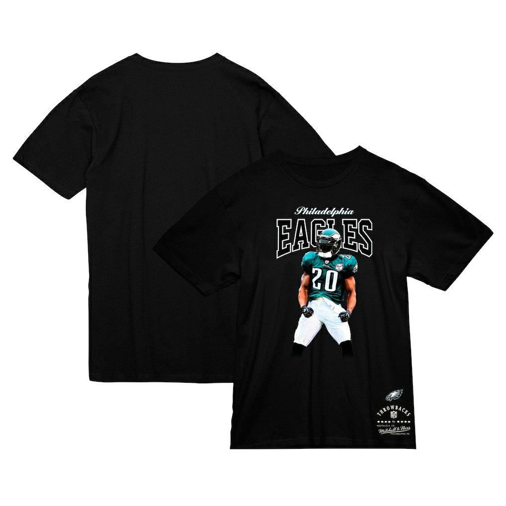 Brian Dawkins Philadelphia Eagles Sideline Retired Player T-Shirt - Black - Mitchell & Ness