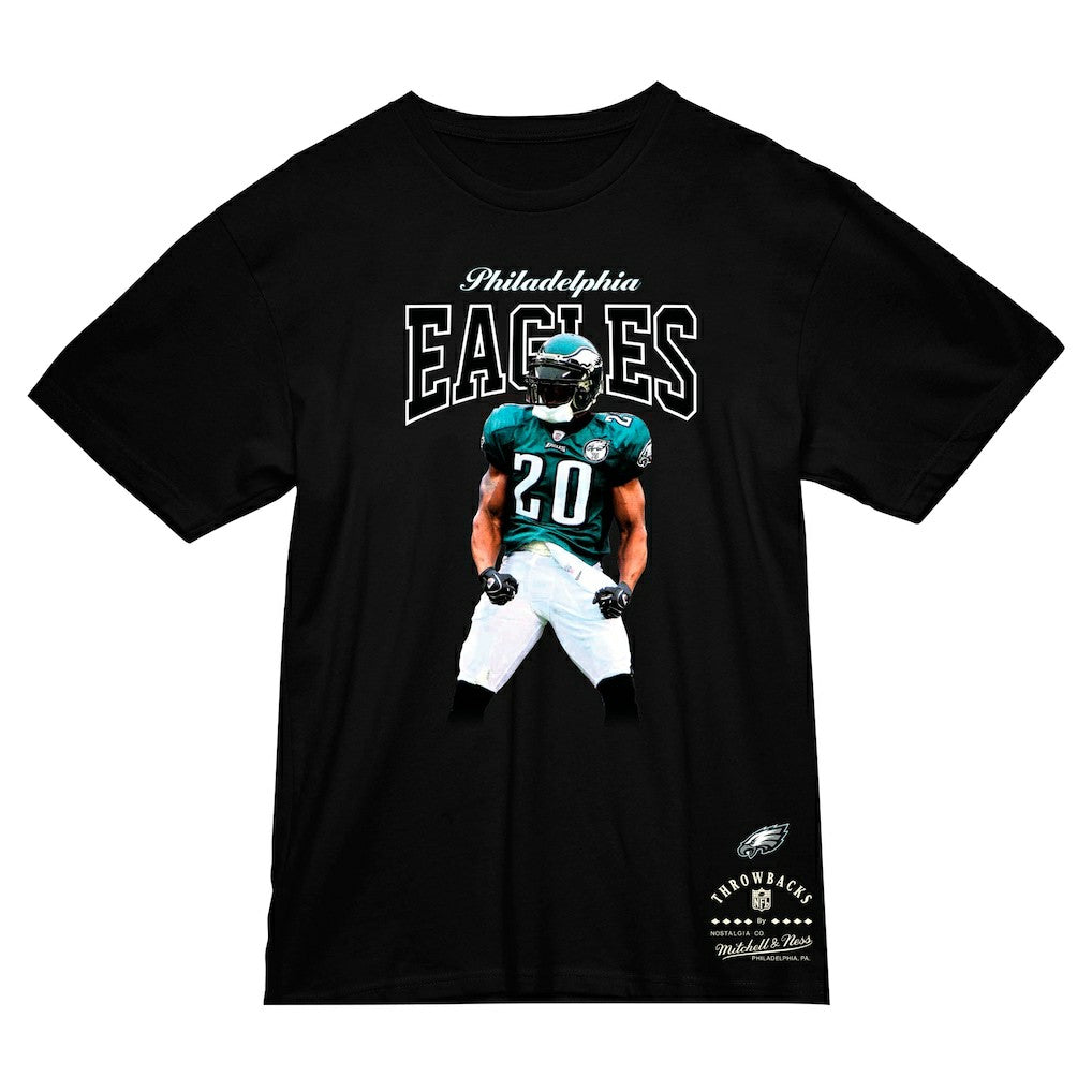 Brian Dawkins Philadelphia Eagles Sideline Retired Player T-Shirt - Black - Mitchell & Ness