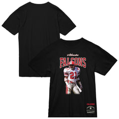 Deion Sanders Atlanta Falcons Sideline Retired Player T-Shirt - Black - Mitchell & Ness