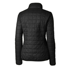 San Francisco 49ers Cutter & Buck Women's Rainier PrimaLoft Eco Insulated Full-Zip Puffer Jacket - Black - NFL
