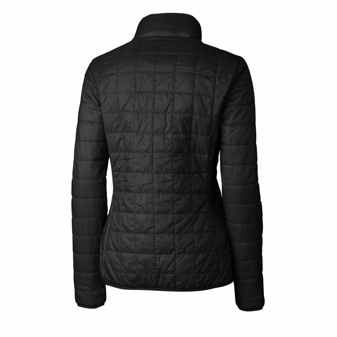 Tampa Bay Buccaneers Cutter & Buck Women's Rainier PrimaLoft Eco Insulated Full-Zip Puffer Jacket - Black - NFL