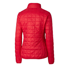 Kansas City Chiefs Cutter & Buck Women's Rainier PrimaLoft Eco Insulated Full-Zip Puffer Jacket - Red - NFL