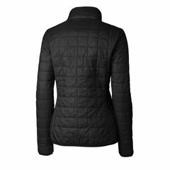 Detroit Lions Cutter & Buck Women's Rainier PrimaLoft Eco Insulated Full-Zip Puffer Jacket - Black - NFL