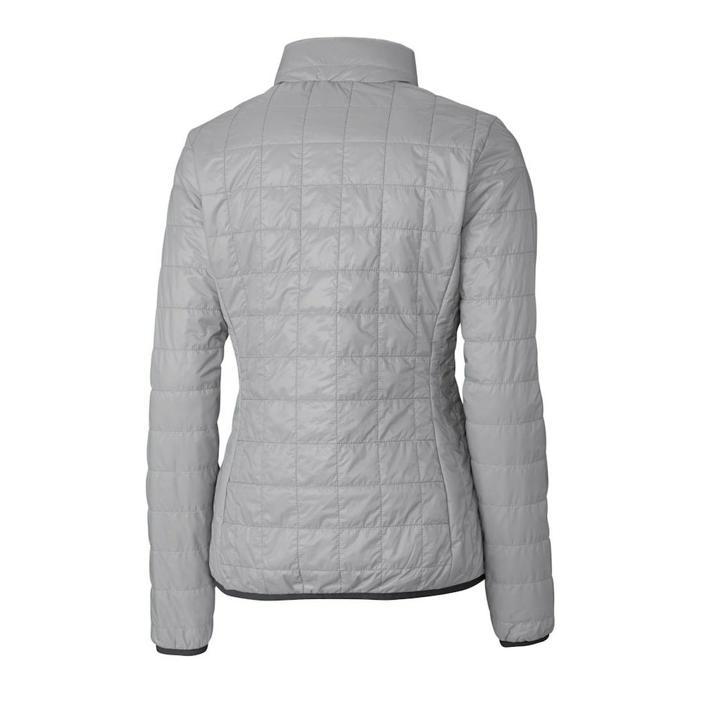 Indianapolis Colts Cutter & Buck Women's Rainier PrimaLoft Eco Insulated Full-Zip Puffer Jacket - Gray - NFL