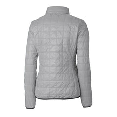 Minnesota Vikings Cutter & Buck Women's Rainier PrimaLoft Eco Insulated Full-Zip Puffer Jacket - Gray - NFL