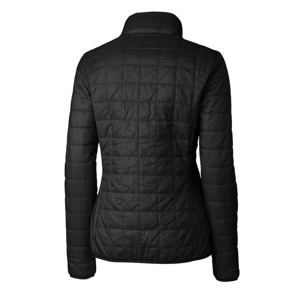 Minnesota Vikings Cutter & Buck Women's Rainier PrimaLoft Eco Insulated Full-Zip Puffer Jacket - Black - NFL