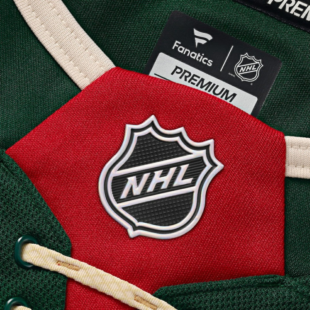 Minnesota Wild Fanatics Home Premium Custom Jersey - Green | Fanatics Clearance
