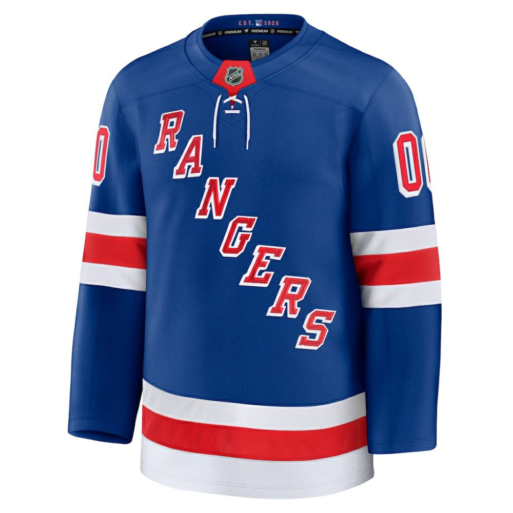 New York Rangers Fanatics Home Premium Custom Jersey - Royal | Fanatics discount