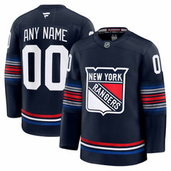 New York Rangers Fanatics Alternate Premium Custom Jersey - Navy | Fanatics online