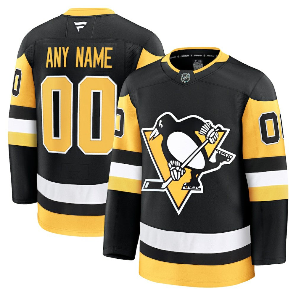 Pittsburgh Penguins Fanatics Home Premium Custom Jersey - Black | Fanatics on sale