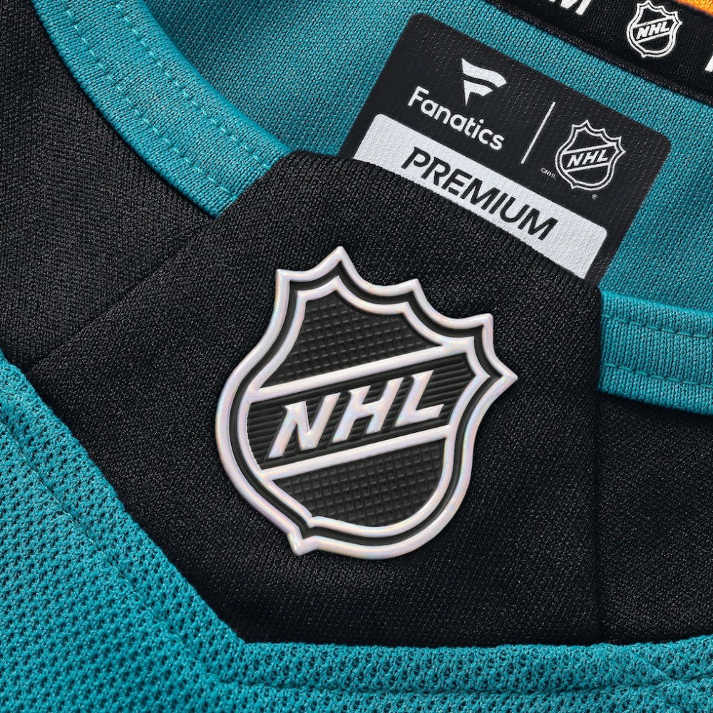 San Jose Sharks Fanatics Home Premium Custom Jersey - Teal | Fanatics Lifestyle