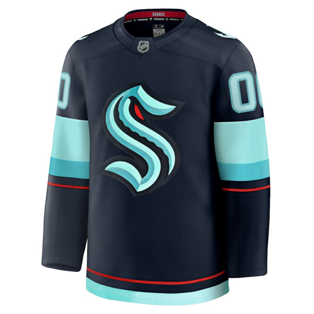 Seattle Kraken Fanatics Home Premium Custom Jersey - Deep Sea Blue | Fanatics online