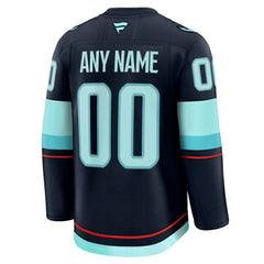 Seattle Kraken Fanatics Home Premium Custom Jersey - Deep Sea Blue | Fanatics online