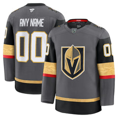 Vegas Golden Knights Fanatics Alternate Premium Custom Jersey - Gray | Fanatics Lifestyle