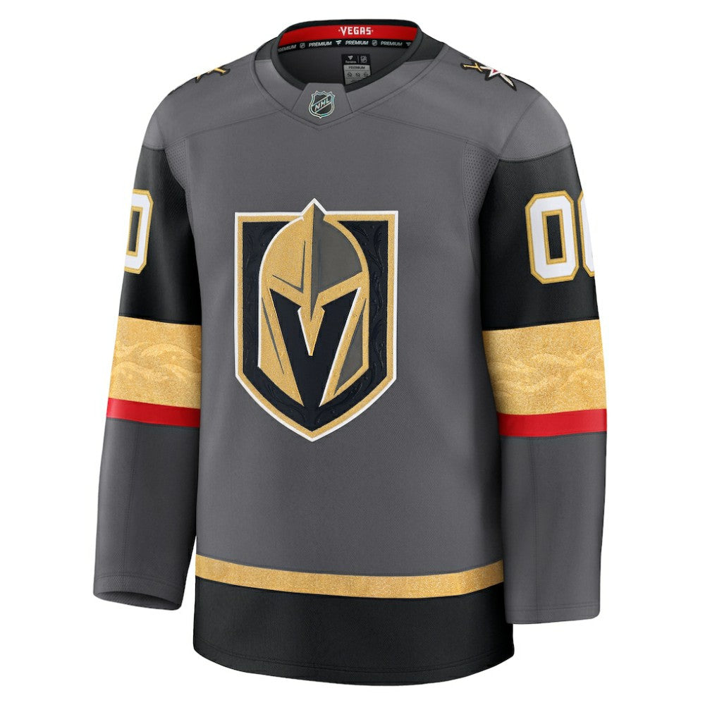 Vegas Golden Knights Fanatics Alternate Premium Custom Jersey - Gray | Fanatics Lifestyle