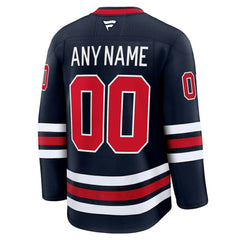 Winnipeg Jets Fanatics Alternate Premium Custom Jersey - Navy | Fanatics on sale