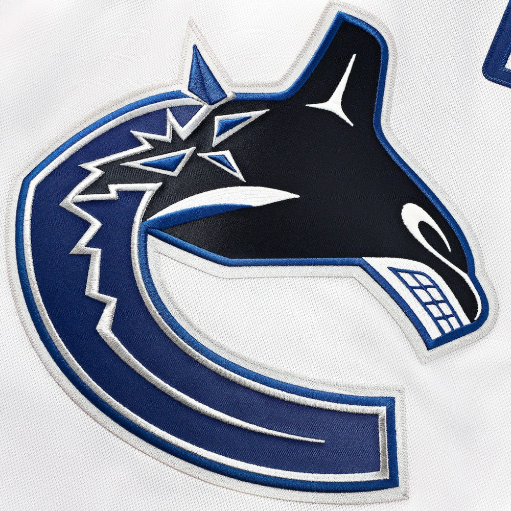 Vancouver Canucks Fanatics Away Premium Custom Jersey - White | Fanatics near me