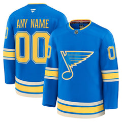 St. Louis Blues Fanatics Alternate Premium Custom Jersey - Blue | Fanatics near me