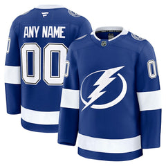 Tampa Bay Lightning Fanatics Home Premium Custom Jersey - Blue | Fanatics Clearance
