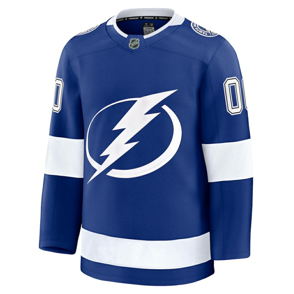 Tampa Bay Lightning Fanatics Home Premium Custom Jersey - Blue | Fanatics Clearance