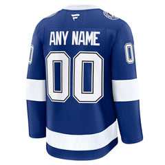 Tampa Bay Lightning Fanatics Home Premium Custom Jersey - Blue | Fanatics Clearance