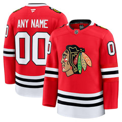 Chicago Blackhawks Fanatics Home Premium Custom Jersey - Red | Fanatics online