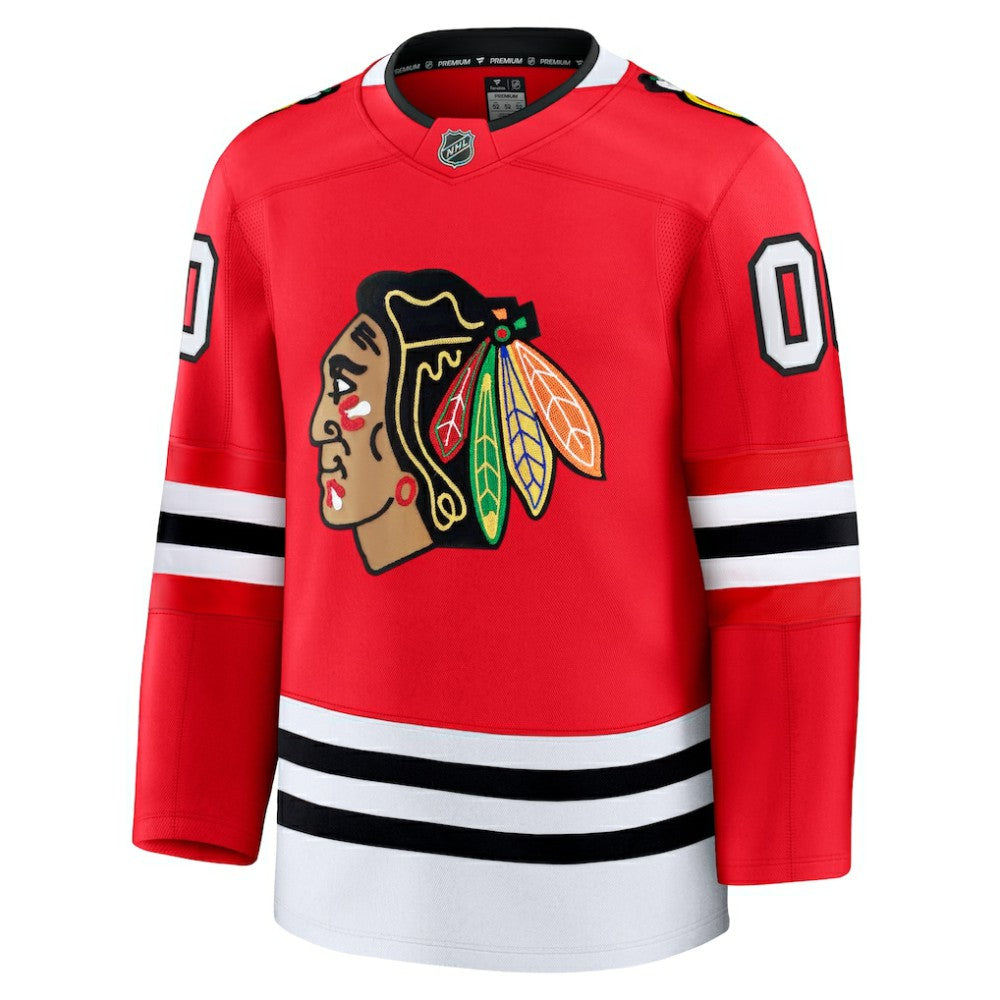 Chicago Blackhawks Fanatics Home Premium Custom Jersey - Red | Fanatics online