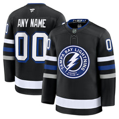 Tampa Bay Lightning Fanatics Alternate Premium Custom Jersey - Black | Fanatics near me