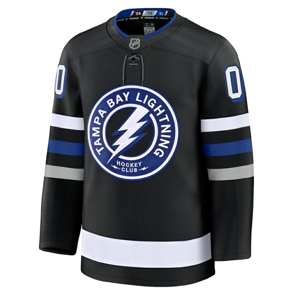 Tampa Bay Lightning Fanatics Alternate Premium Custom Jersey - Black | Fanatics near me