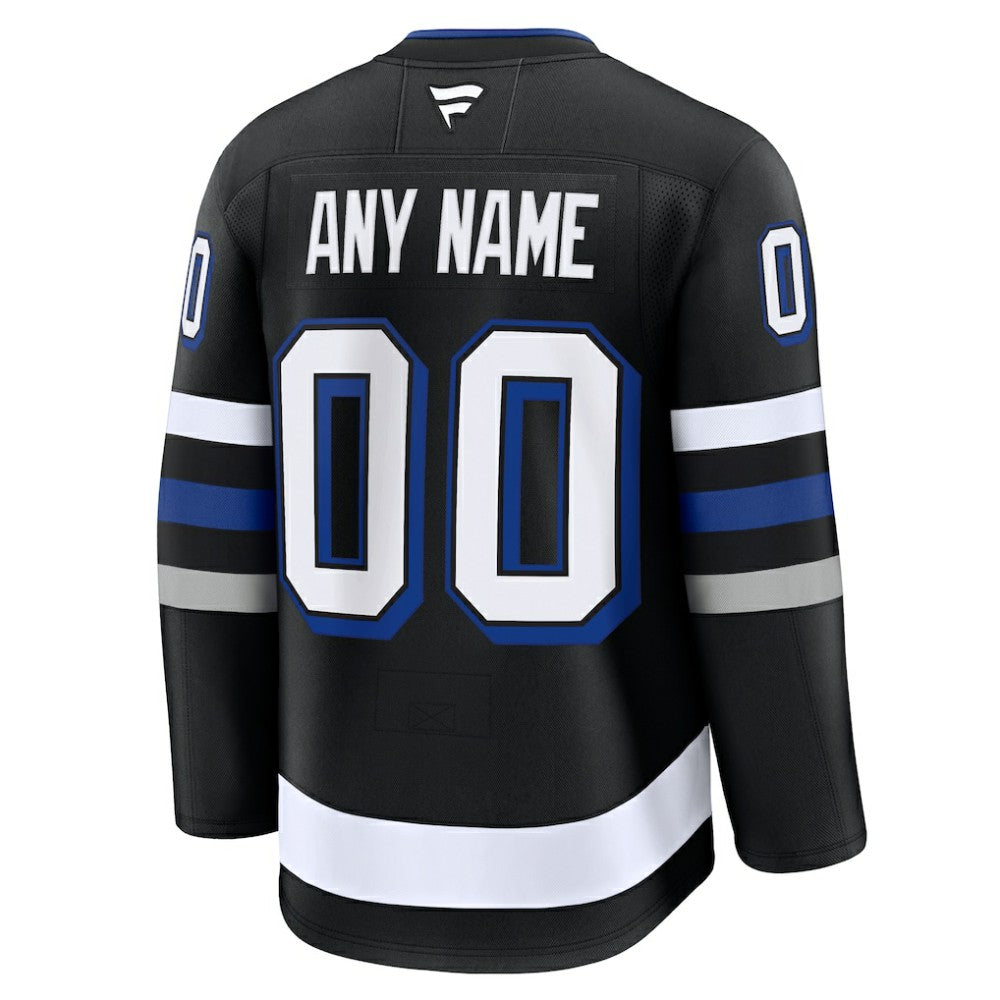 Tampa Bay Lightning Fanatics Alternate Premium Custom Jersey - Black | Fanatics near me