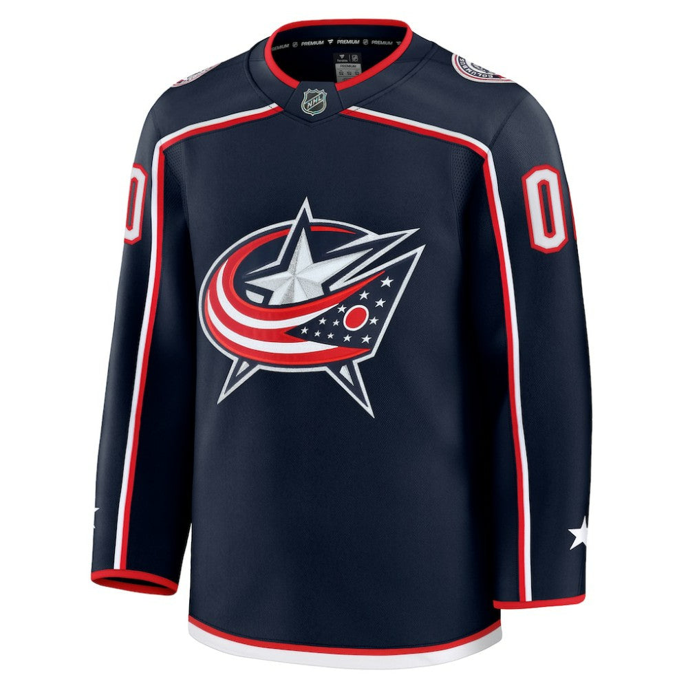 Columbus Blue Jackets Fanatics Home Premium Custom Jersey - Navy | Fanatics Clearance