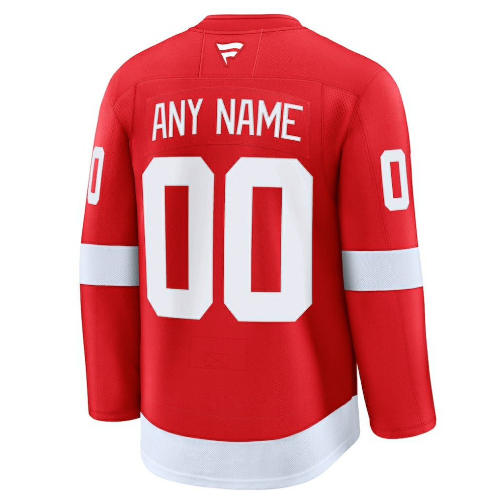 Detroit Red Wings Fanatics Home Premium Custom Jersey - Red | Fanatics near me